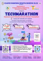 Techmarathon 2023 Hackathon Poster